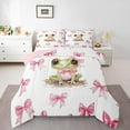 thumbnail image 2 of Erosebridal Bowknot Cow Comforter Sets TwinSize, Prince Frog Comforters & Duvets,, Reversible 2-Piece, 2 of 8