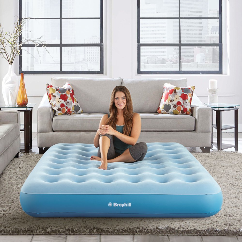 Sleep Express Air Mattress with External Pump, Multiple Sizes 10 Inch