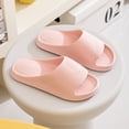 thumbnail image 5 of Agkizg Unisex Bathroom Slippers, Women Mens Shower Shoes, Unisex Couple Slide Sandals All Season Lightweight Thick Soft Sole Quickly Dry Indoor Outdoor Bathroom Slippers, 5 of 7