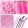 thumbnail image 5 of 50/100/300/500pcs Eyebrow Eyelash Brushes Eyelash Spoolies Mascara Wands Applicator for Eyelash Extension Makeup Tool, 5 of 10