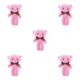 thumbnail image 3 of Qarigey Colgante de oso, Material de algodón PP flexible, llavero encantador, regalos adorables para niños, llavero creativo para , llave de Type3 NO3, 3 of 6
