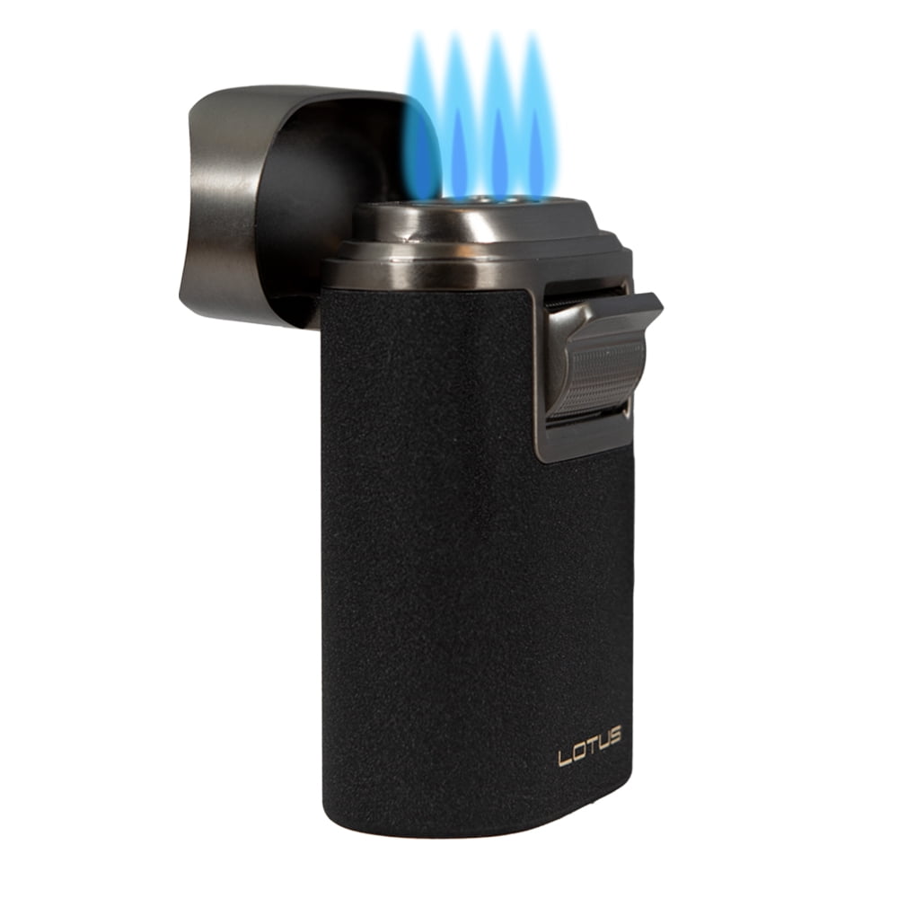 Lotus Brawn T7 Quad Torch Lighter-Black