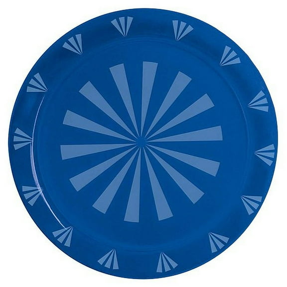 1 - Party Essentials 16" Round Tray - Royal Blue