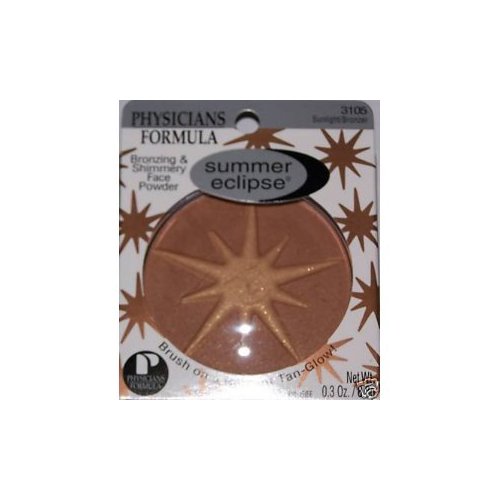 Physicians Formula Summer Eclipse Sunlight Bronzer Radiant Bronzing Powder 2 per case