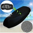 thumbnail image 2 of Motorcycle Seat Cover Seat Cushion NonSlip Cover Grid Protective Pad Accessories Cool Mesh Motorcycle Seat Cover Breathable Scooter 95 x 60 cm, 2 of 4
