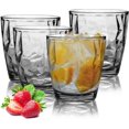 thumbnail image 1 of Lot de 4 Verres Incassables, Gobelets à Jus et à Vin Réutilisables en Acrylique de 10,5 Oz, Faciles à Ranger (Gris), 1 of 7