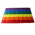 thumbnail image 2 of 2Pcs Rainbow Flag 3x5ft Polyester Pride LGBT Banner Flag with Brass Grommets (Size 4), 2 of 7