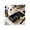 Black, variant on Decorative Marble Ridged Box for Home Decor- Modern Storage Box with Lid for Jewelry, Keepsake, and Shelf Accent - Home Organizer for Bedroom, Office Desk, or Living Room Decor - 3", Black