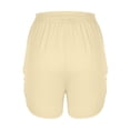 thumbnail image 3 of Running Shorts for Women Elastic Waist Pockets Lightweight Breathable Yoga Gym Active Sports Workout Athletic Shorts, 3 of 8
