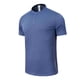 thumbnail image 2 of Tops para hombre, blusas y camisas de manga corta con cuello redondo para hombre, camiseta informal de entrenamiento al aire libre de color liso para hombre, camisa de manga corta con botones a presió, 2 of 6