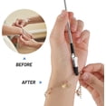 thumbnail image 4 of 2Pcs Jewelry Bracelet Helper Tool,Bracelet Clasps and Closures Helper Fastening Equipment with Non-Slip Sleeve for Necklace Bracelet Watch Clasp Zipper Craft Adjustment, 4 of 5
