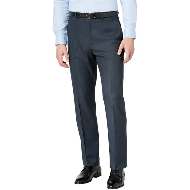 Pantalones casuales elásticos Alfani para hombre azul 38W x 30L