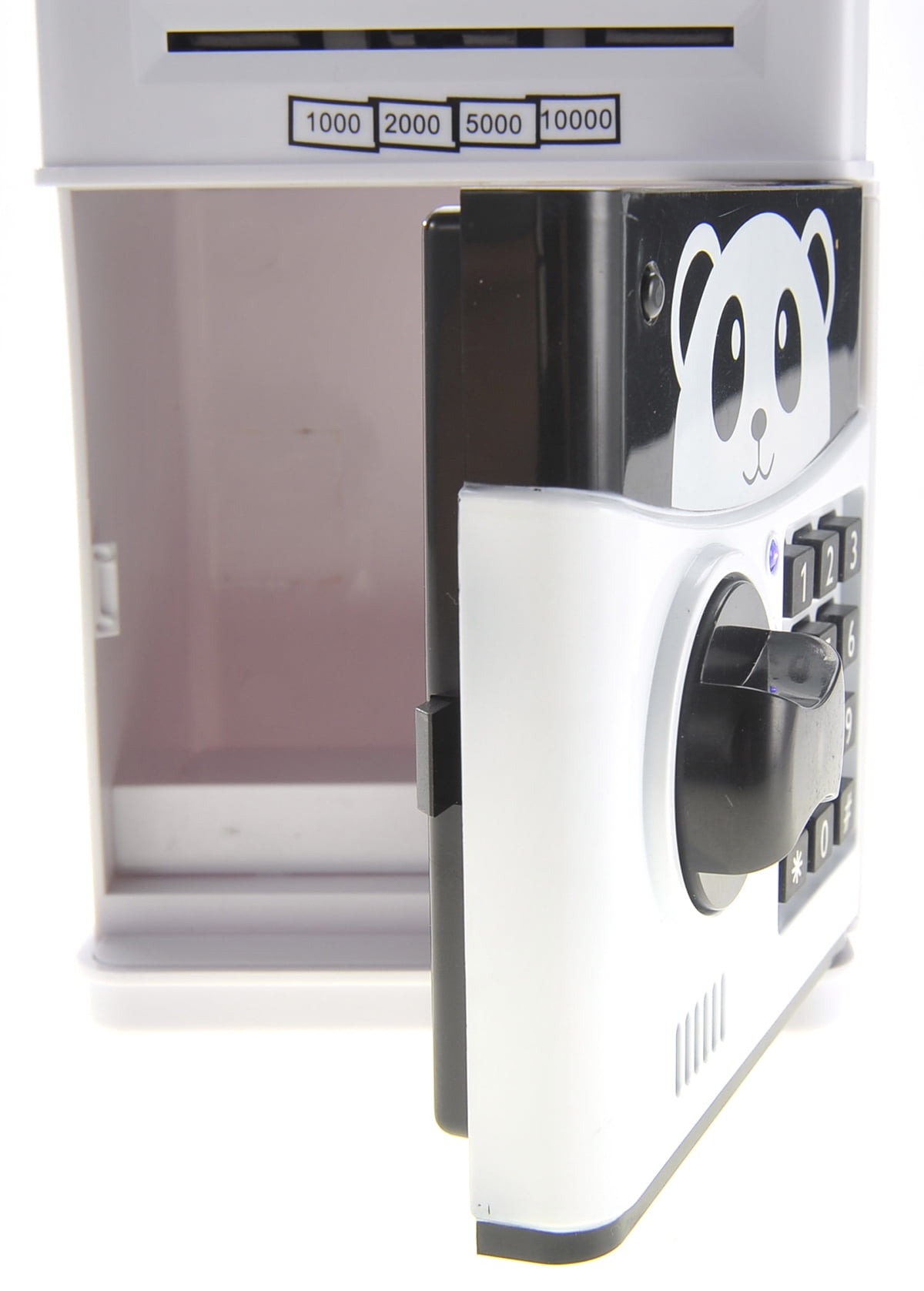 PlayWorld Cartoon Panda Electronic Password Protected Piggy Coin Bank