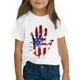 thumbnail image 5 of CFLVAEK 4th of July Shirts for Kids Novelty Patriotic Graphic Tees Summer Casual Short Sleeve Round Neck Cotton Tshirts Indenpendence Day Shirts 4 Years, 5 of 10