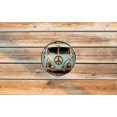 thumbnail image 5 of Vintage Round Tin Baseball Sign Retro Metal Sign Suitable For Baseball Field Home Street Shop Garage Bar Farm Garden - Multi-Purpose For Indoor/Outdoor Use Plaque 8x8 Inch, 5 of 6