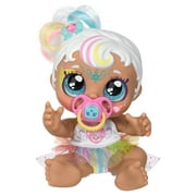 Kindi Kids Magic Baby Sister 8 inch Doll Mini Mello Unicorn with Face Paint Reveal, Ages 3+