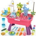 thumbnail image 1 of Juguete para fregar Kitchen Play Flybakiz con agua corriente 4 en 1 para niños, 1 of 7