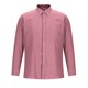 thumbnail image 2 of Blusa y camisa de manga larga con cuello vuelto para hombre, camisa informal de negocios a la moda con botones de color liso y cómoda, top de algodón para hombre, 2 of 5