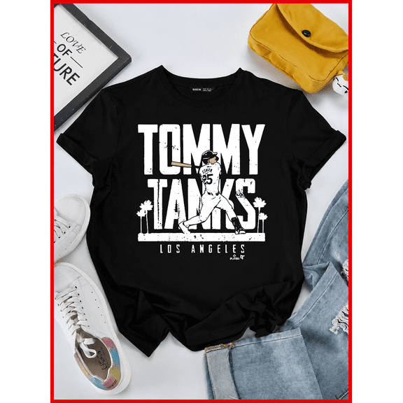 Tommy Edman Tommy Tanks Los Angeles Baseball Championship Star Unisex T-Shirt V60327, S-5XL