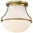 thumbnail image 2 of 60/7861-Nuvo Lighting-Valdora - 1 Light Flush Mount In Traditional Style-12.25 Inches Tall and 14 Inches Wide-Natural Brass Finish, 2 of 13