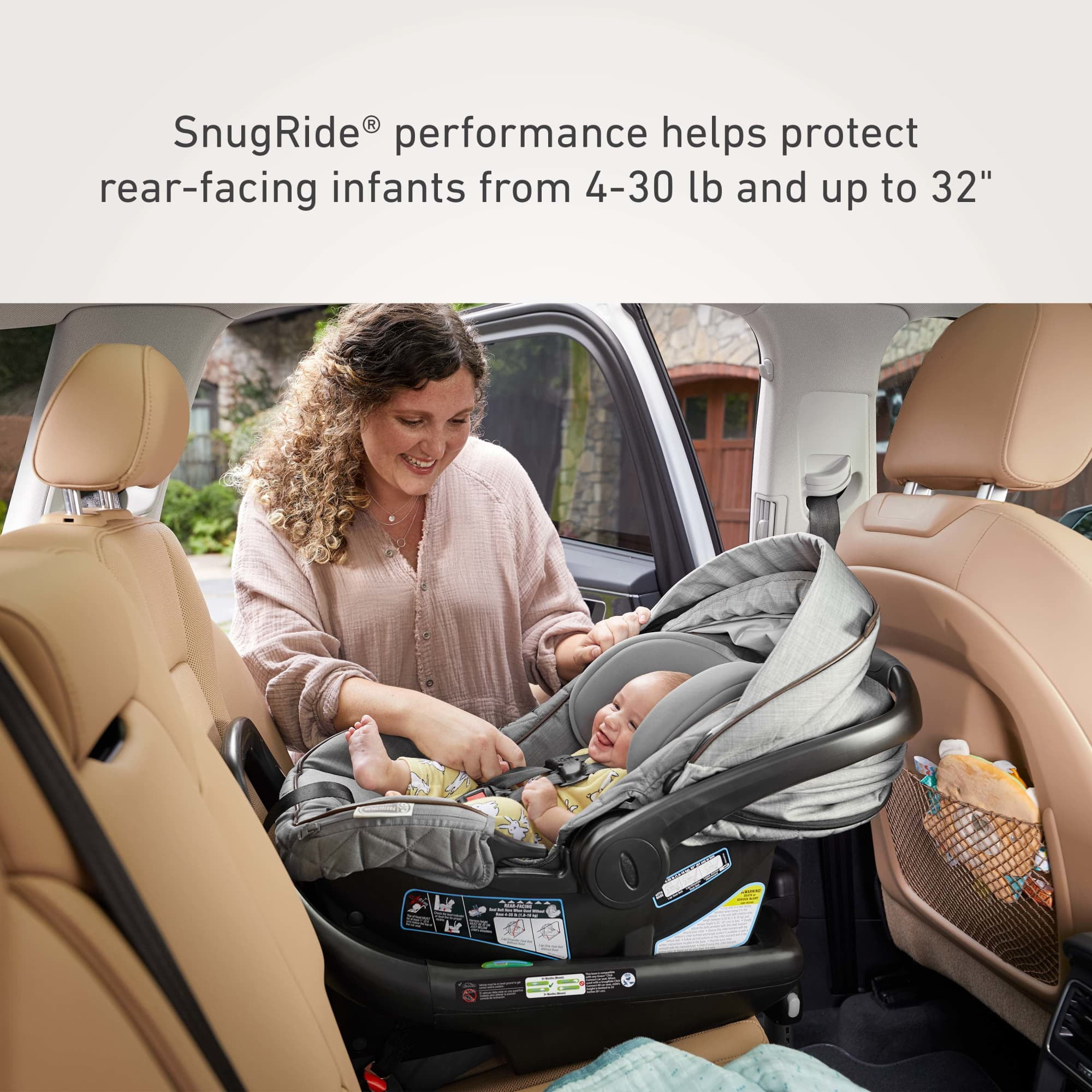 Graco Premier SnugRide SnugFit XT ft. Load Leg Technology, Midtown, Grey