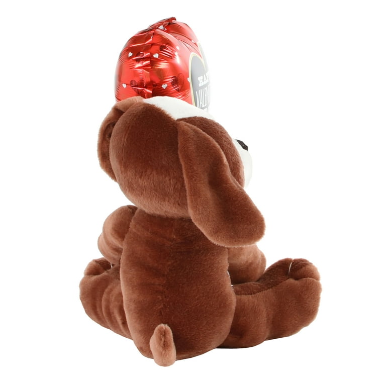 Shelley the Squeaky Peanut Plush Dog Toy 