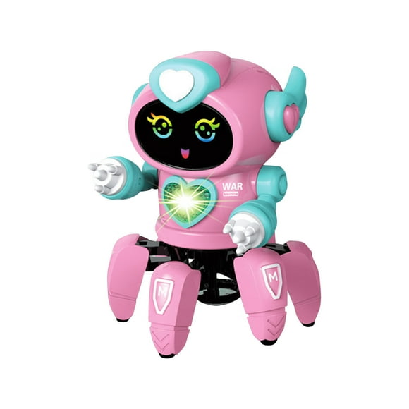 zanvin Children's Electric Universal Robot Cool Light Music Mechanical Walking Robot Toy holiday gifts Holiday Item