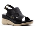 thumbnail image 3 of Sandalias para Mujer Zmexico 355 negro 25, 3 of 4