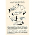 thumbnail image 3 of Retromagic 13x18 Black Modern Framed Museum Art Print Titled - Amusing Card Trick, 3 of 5
