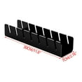 thumbnail image 3 of Baseball Cap Stand and Hat Organizer, Acrylic Hat Rack for 14 Caps, No Installation Required, for Bedroom Closet and Entryway Display, 3-pack, Black, by FAJHHA, 3 of 7