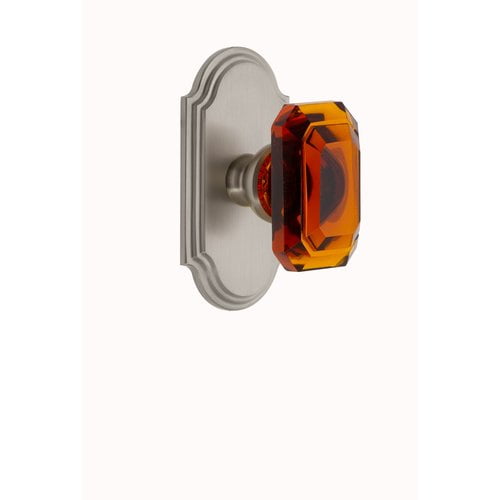 Grandeur 828311 Arc Solid Brass Privacy Set - Brass