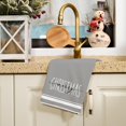 thumbnail image 6 of Christmas Kitchen Towels Set of 2,Green Xmas Tree Snowflake Dish Towels 18x26 Inch Drying Dishcloth,Farmhouse Home Decoration, 6 of 6