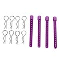 thumbnail image 4 of RC Body Post, Aluminum Alloy Easy Installation RC Car ShellColumn Replace Accessories With R Pins For Remote Control Car Purple, 4 of 8