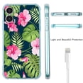 thumbnail image 5 of Flower Jungle Case for iPhone 11,Aesthetic Colourful Floral Pattern Soft TPU Full Cover Case, 5 of 5