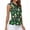 F, variant on Wang6 Turtleneck Quarter Zipper Sleeveless Shirts for Women Plus Size Loose Fit Floral Printed Tank Tops Summer Sleeveless Graphic T Shirts Tees Tops G XXXL
