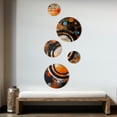 thumbnail image 3 of Designart "Captivating Abstract Forms II" Abstract Metal Wall Art Set of 5 Piece, 3 of 5