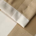 thumbnail image 5 of Buffalo Check Plaid Cotton Window Valances Beige and White Farmhouse Design Window Treatment Decor Curtains Rod Pocket Valances for Kitchen/Living Room, 5 of 6