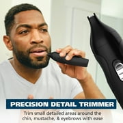 Wahl All in One Rechargeable Beard, Mustache, Detail Trimmer for Men, Black, 05644