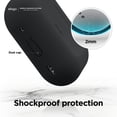 thumbnail image 2 of elago Silicone Case for Apple AirPods Pro 2nd Generation Case Cover (2022), Protective Case, Front LED Visible, Supports Wireless Charging [Black], 2 of 5