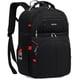 thumbnail image 1 of Mochila térmica aislada,Bolsa térmica de doble cubierta a prueba de fugas,Mochila térmica térmica, Mochila para almuerzo para hombres y mujeres, negro y rojo, 1 of 5