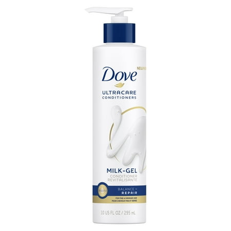 Dove UltraCare Conditioners Milk-Gel For Fine, Damaged Hair Balanced Repair 10