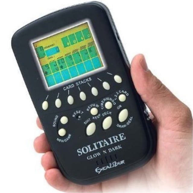 electronic solitaire card game