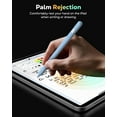 thumbnail image 5 of MoKo Pencil for iPad (A16) 11th 10th Gen, Stylus Pen for 2018-2025 Apple iPad 11/10/9/8/7/6/A16, Mini 7/6/5, Air M3/M2 11"/13"/5/4/3, Pro M4 13"/12.9"/11" Tilt Sensitivity, USB-C Fast Charging,Blue, 5 of 8
