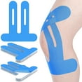 thumbnail image 4 of Hyasfey 5/10 Pcs Precut Kinesiology Tape for Knee Pain Relief Cotton Athletic Sports Tape Elastic Knee Support Tape for Knee Stability, 4 of 7