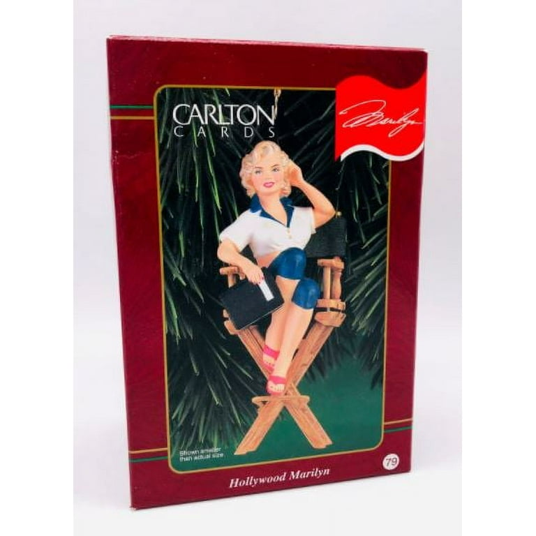 Carlton Cards Marilyn Monroe - Hollywood Marilyn 1999 Christmas