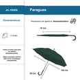 thumbnail image 4 of Paraguas Sombrilla de Bastón Importadora La Merced Semiautomático Liso 6 Piezas, 4 of 10
