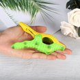 thumbnail image 5 of Unique Bargains 4 Pcs Crocodile ABS Metal Clothespins for Clothes Craft Pictures Party Green Yellow, 5 of 6