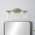 thumbnail image 2 of Aiwen Nickel Modern 3-Light Vanity Light with Milky White Glass Shade, Creative Wall Light for Bedroom Kitchen Hallway Staircase, 2 of 7