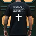 thumbnail image 5 of Men Tee Shirt Jesus Christ Back Printing T-Shirt Fashion Graphic Tops Gift For Christian Jesus Streetwear Oversized Y2k Clothing, 5 of 20