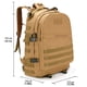 thumbnail image 4 of Mochila Táctica Grande 40L De Uso Rudo Impermeable Militar Color Negro, 4 of 6